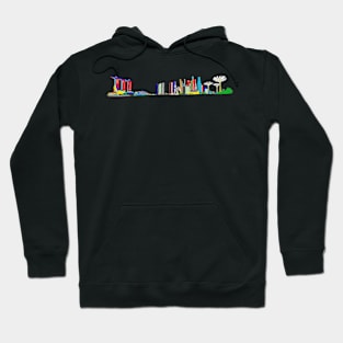 Singapore buildings Hoodie